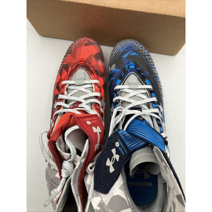Under Armour Highlight MC LE “USA” Football Cleats 3026340 - 100 Men’s Size 11.5 - Long Island Liquidation