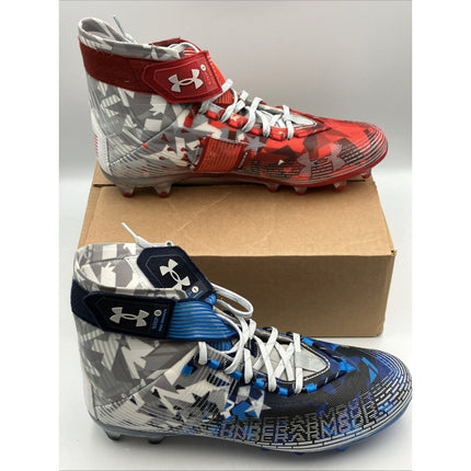 Under Armour Highlight MC LE “USA” Football Cleats 3026340 - 100 Men’s Size 11.5 - Long Island Liquidation