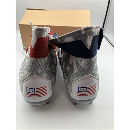 Under Armour Highlight MC LE “USA” Football Cleats 3026340 - 100 Men’s Size 11.5 - Long Island Liquidation