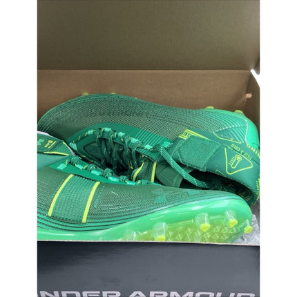 Under Armour Men's Highlight MC Football Cleats, Size 12 Green - Long Island Liquidation