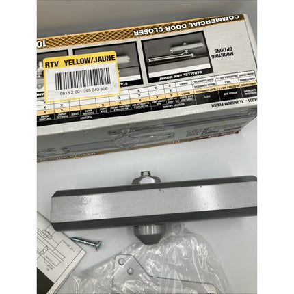 Universal Hardware Heavy - Duty Commercial Door Closer Aluminum Finish UH4031 - Long Island Liquidation