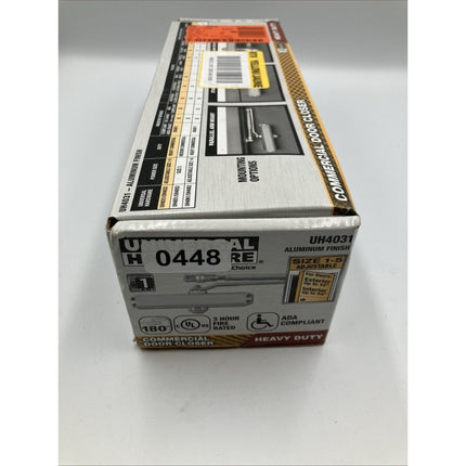 Universal Hardware Heavy - Duty Commercial Door Closer Aluminum Finish UH4031 - Long Island Liquidation