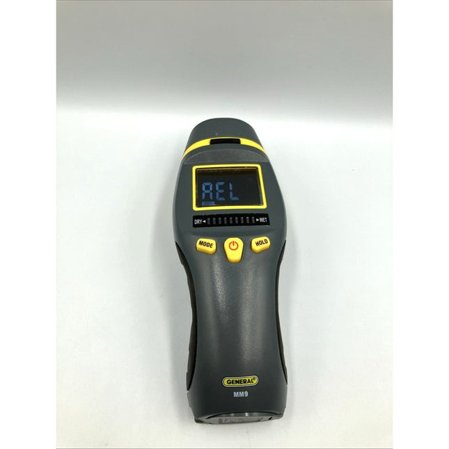 Used General MM9 Combo Moisture Meter Detect Pin + Pinless - Long Island Liquidation