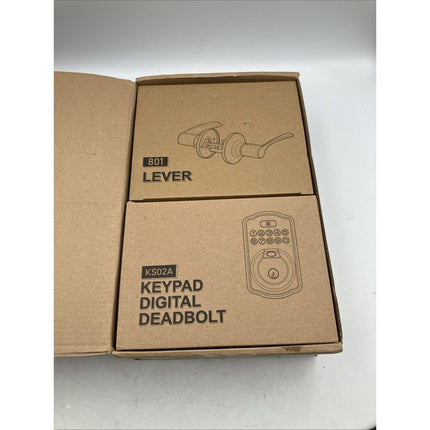Veise Keypad Fingerprint Doorlock Digital Deadbolt KS02B - Long Island Liquidation