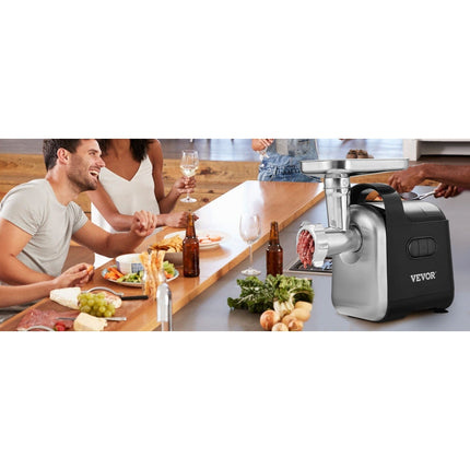 VEVOR Electric Meat Grinder, 6.6 Lb/Min, 550W Industrial Meat Mincer - Long Island Liquidation