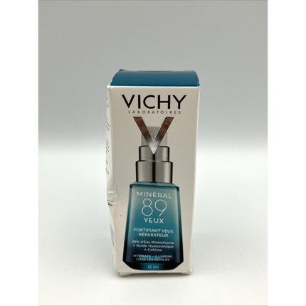 Vichy Mineral 89 Eye Repairing Fine Line Serum .5 Fl Oz New In Damaged Box - Long Island Liquidation