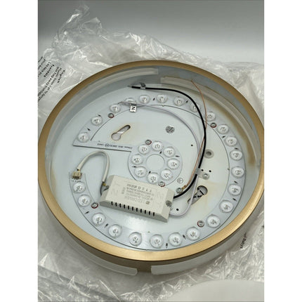 Vikaey Gold LED Ceiling Light, Modern Flush Mount Ceiling Light Fixture, Mini... - Long Island Liquidation