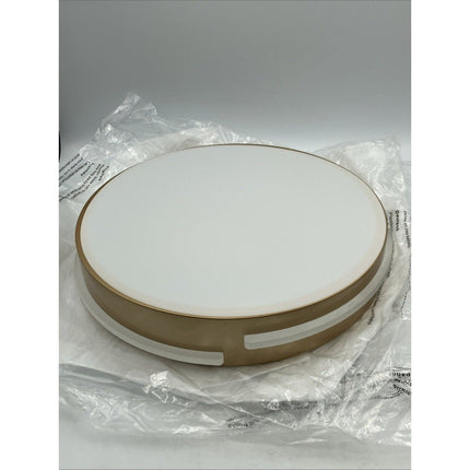Vikaey Gold LED Ceiling Light, Modern Flush Mount Ceiling Light Fixture, Mini... - Long Island Liquidation