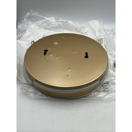 Vikaey Gold LED Ceiling Light, Modern Flush Mount Ceiling Light Fixture, Mini... - Long Island Liquidation