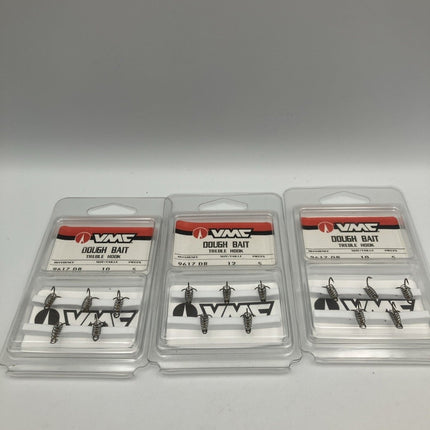 VMC Dough Bait O'Shaughnessy Treble Hooks 5 - pack lot - Long Island Liquidation