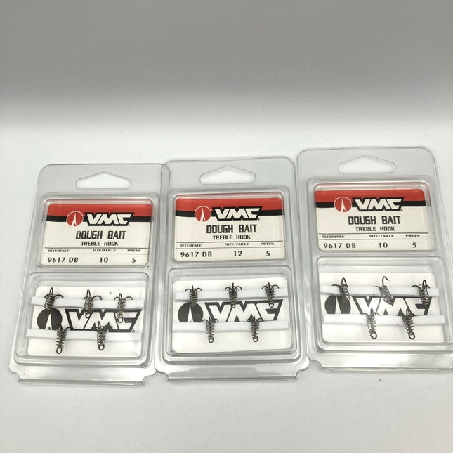 VMC Dough Bait O'Shaughnessy Treble Hooks 5 - pack lot - Long Island Liquidation