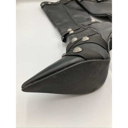 VOMIRA Stiletto Boots for Women Knee High Boots Pointy Toe High Heels 7 - Long Island Liquidation