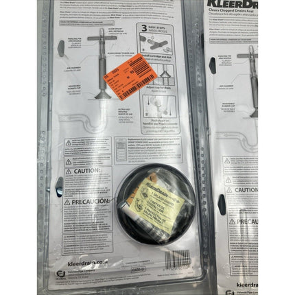 VPC Kleer Drain Opener Air Pressure Clog Remover Sink Toilet Shower Plumbing - Long Island Liquidation