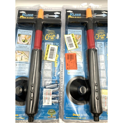 VPC Kleer Drain Opener Air Pressure Clog Remover Sink Toilet Shower Plumbing - Long Island Liquidation