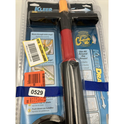 VPC Kleer Drain Opener Air Pressure Clog Remover Sink Toilet Shower Plumbing - Long Island Liquidation