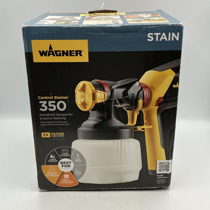 WAGNER Control Stainer 350 HVLP Handheld Stain Sprayer 0529041 - Long Island Liquidation
