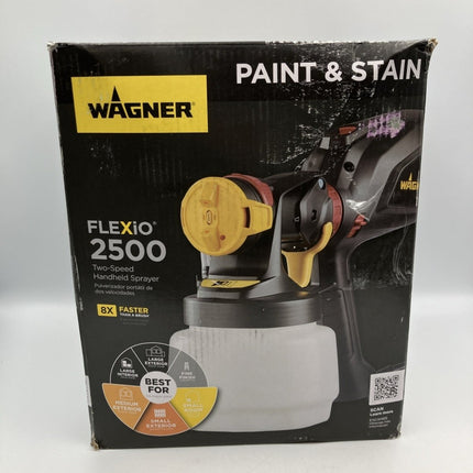 Wagner Flexio 2500 Electric Handheld HVLP Paint and Stain Sprayer - Long Island Liquidation