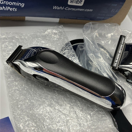 Wahl 79524 - 5201 Deluxe Chrome Pro Hair and Beard Clipping Trimmers - Long Island Liquidation