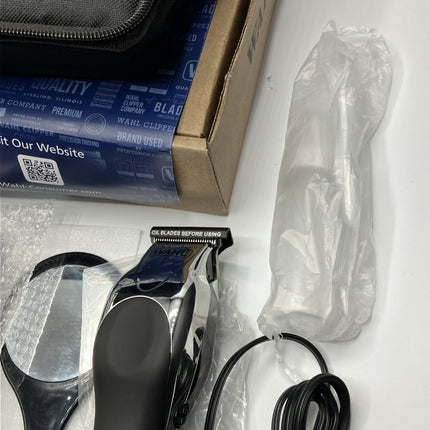 Wahl 79524 - 5201 Deluxe Chrome Pro Hair and Beard Clipping Trimmers - Long Island Liquidation