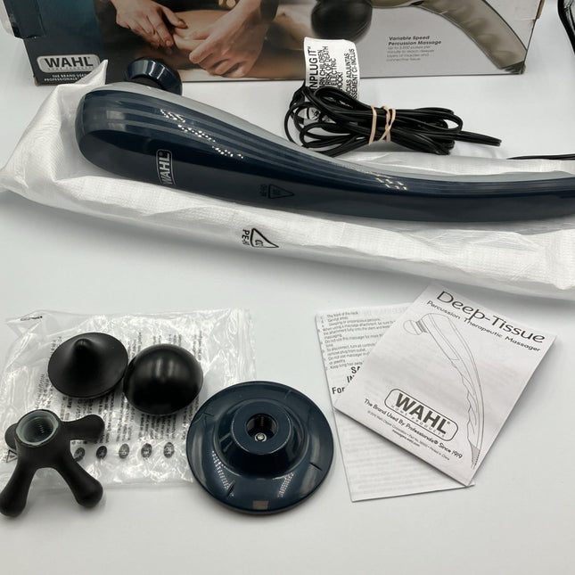 Wahl Therapeutic Massager Deep Tissue Percussion Full Body Model 4290 - TESTED - Long Island Liquidation