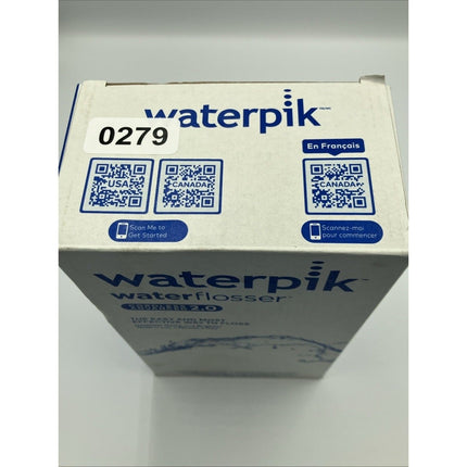 Waterpik Cordless Advanced 2.0 Water Flosser Dental Care With Travel Bag - WHITE - Long Island Liquidation