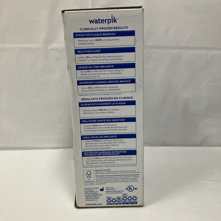 Waterpik Cordless Advanced 2.0 Water Flosser - White - WP - 582 - Long Island Liquidation