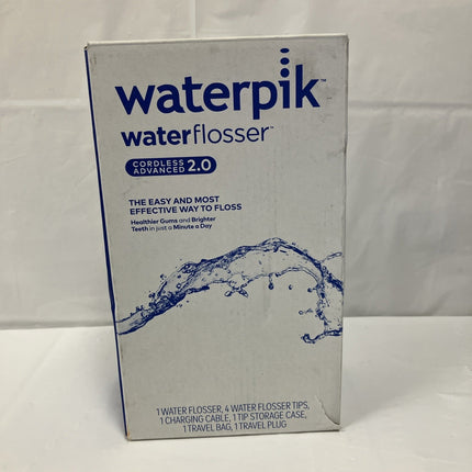 Waterpik Cordless Advanced 2.0 Water Flosser - White - WP - 582 - Long Island Liquidation