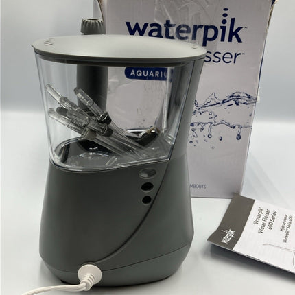 Waterpik hydropulseur Aquarius Water Flosser - 600 Series - Gray Tested works - Long Island Liquidation