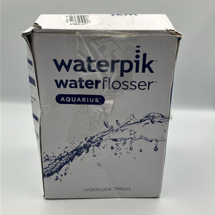 Waterpik hydropulseur Aquarius Water Flosser - 600 Series - Gray Tested works - Long Island Liquidation