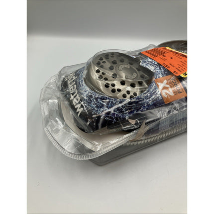 Waterpik Wall Mount Handheld Shower Head Brushed Nickel XDL - 769ME - Long Island Liquidation
