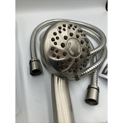 Waterpik Wall Mount Handheld Shower Head Brushed Nickel XDL - 769ME - Long Island Liquidation