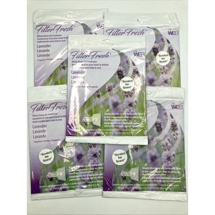 Web FilterFresh Furnace Air Freshener, Lavender Bloom WLAVENDER lot of 5 - Long Island Liquidation