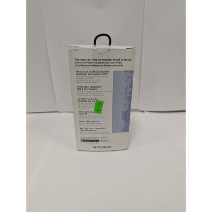 Withings BPM Connect - Wifi Blood Pressure Monitor - Long Island Liquidation