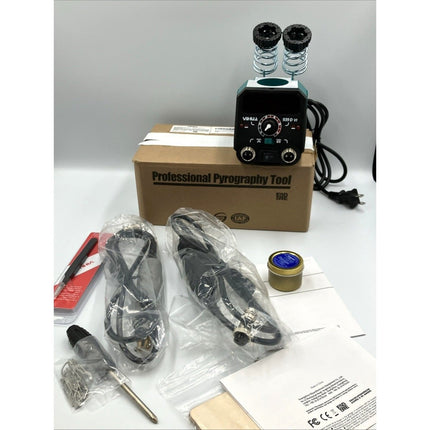 YIHUA 939D - VI Dual Pen Wood Burning Kit with Digital Display - Long Island Liquidation