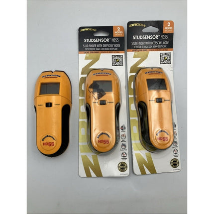 Zircon StudSensor HD55 1 1/2" lot of 3 - Long Island Liquidation
