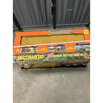 Zoo Med ReptiHabitat Bearded Dragon Kit By Zoo Med NEW 20 Gallon Terrarium - Long Island Liquidation